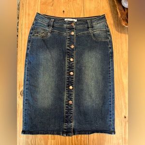Jupe De Abby denim skirt size L